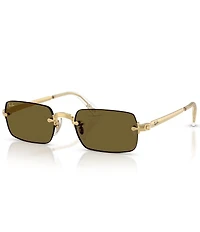 Ray-Ban Unisex RB3928 54mm Oval Sunglasses