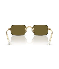 Ray-Ban Unisex RB3928 54mm Oval Sunglasses