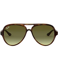 Ray-Ban Unisex RB4125 59mm Aviator Sunglasses