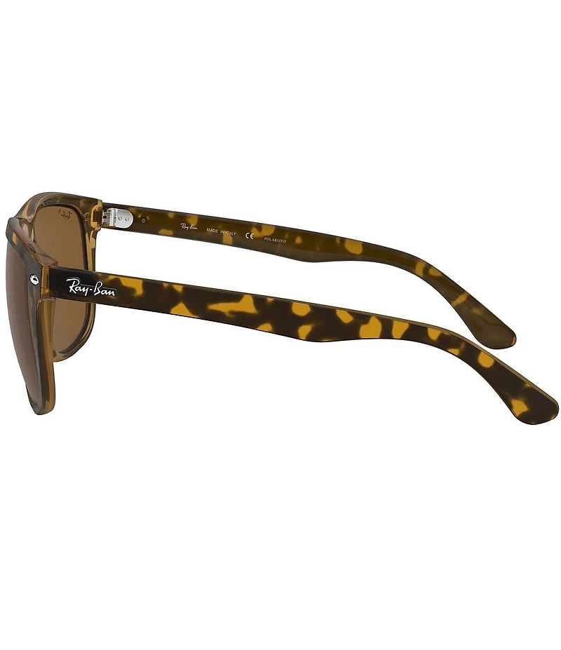 Ray-Ban Unisex RB4147 60mm Polarized Square Sunglasses