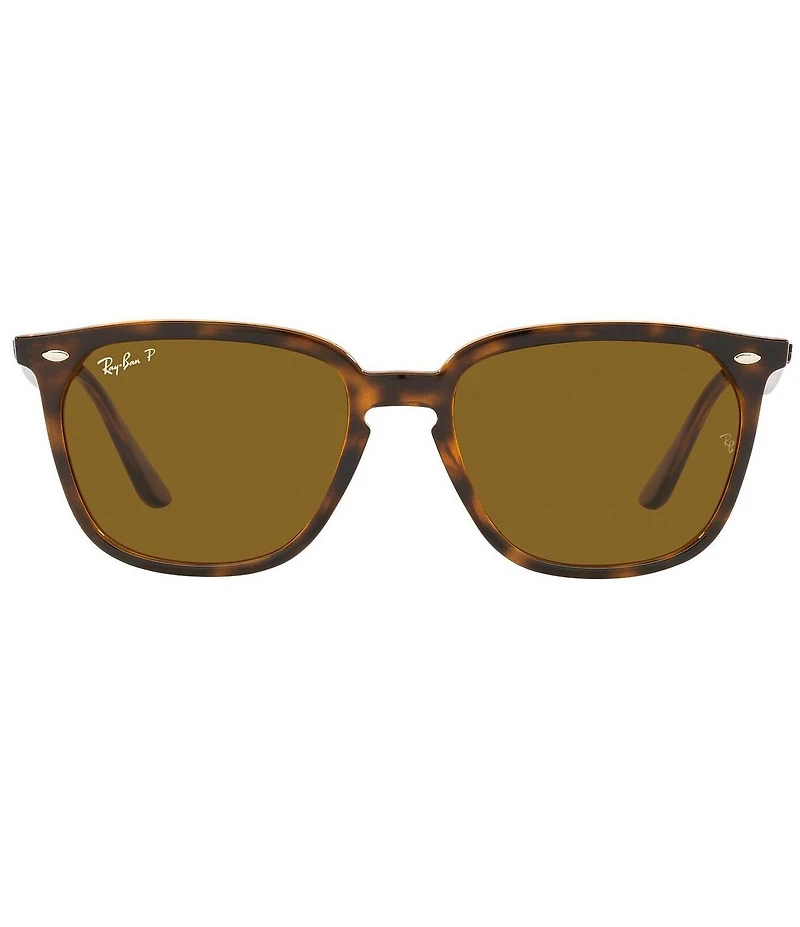 Ray-Ban Unisex Rb4362 55mm Polarized Square Sunglasses