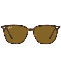 Ray-Ban Unisex Rb4362 55mm Polarized Square Sunglasses