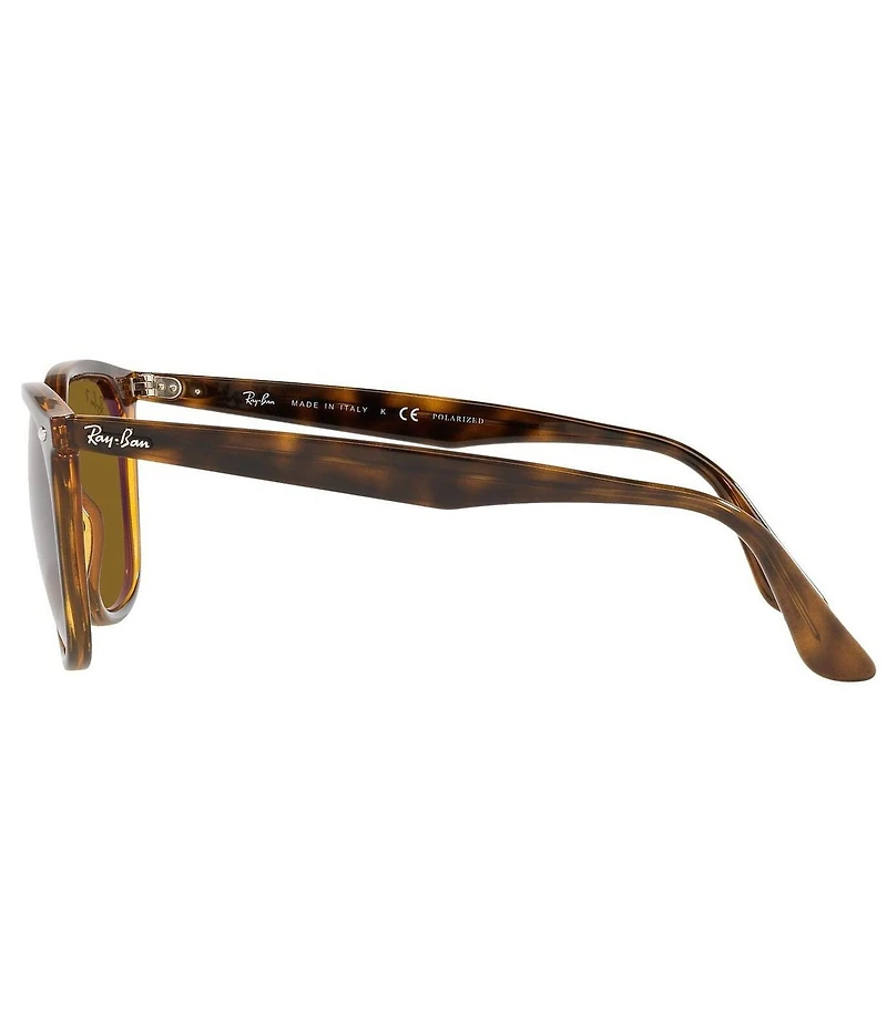 Ray-Ban Unisex Rb4362 55mm Polarized Square Sunglasses
