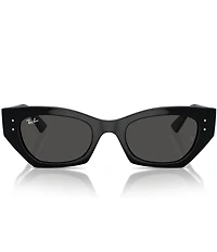 Ray-Ban Unisex RB4430 Zena 52mm Irregular Cat Eye Sunglasses