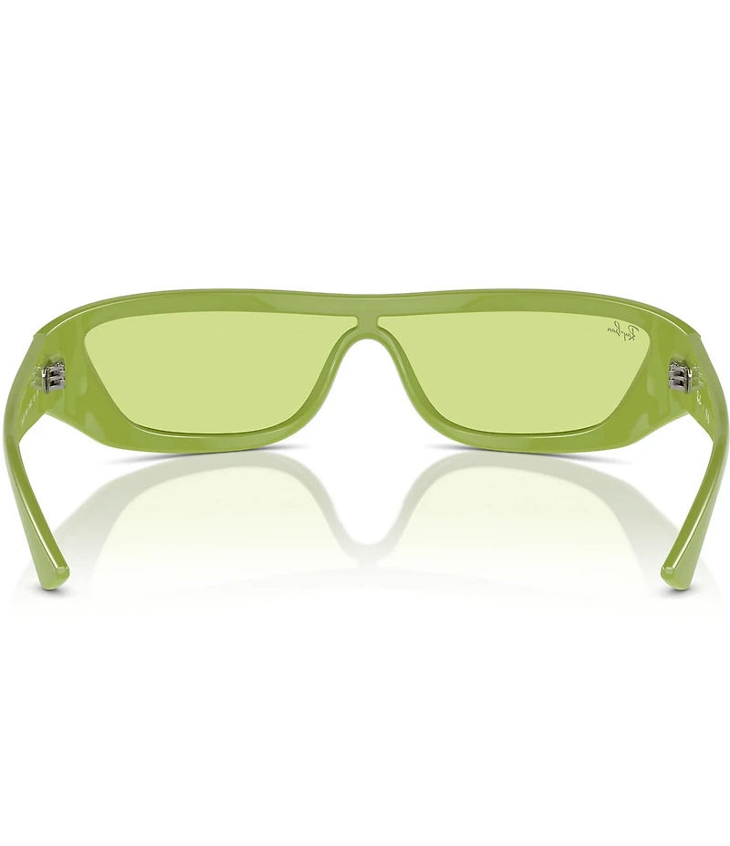 Ray-Ban Unisex Xan Bio-Based RB4431 34mm Statement Sunglasses