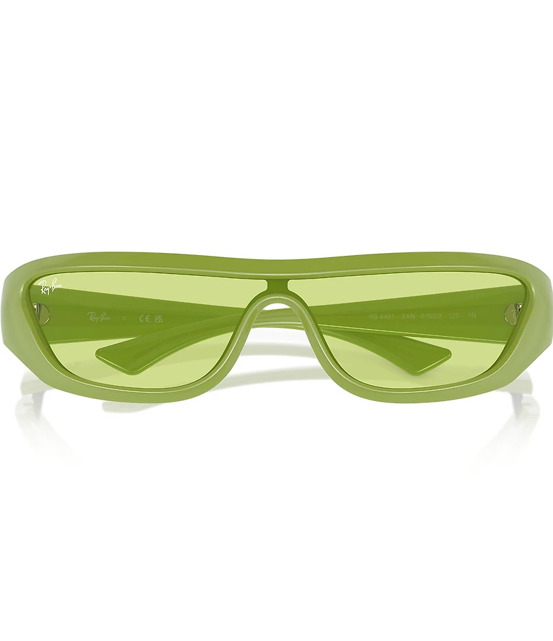 Ray-Ban Unisex Xan Bio-Based RB4431 34mm Statement Sunglasses