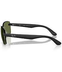 Ray-Ban Unisex RB4470C 62mm Polarized Geometric Sunglasses