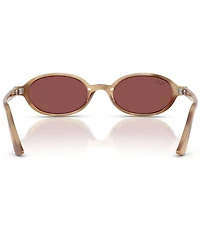 Ray-Ban Unisex RB4472 51mm Oval Sunglasses