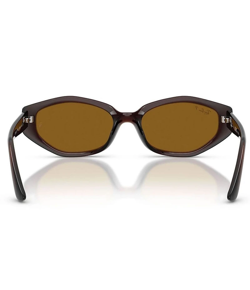 Ray-Ban Unisex RB4473D 56mm Geometric Sunglasses