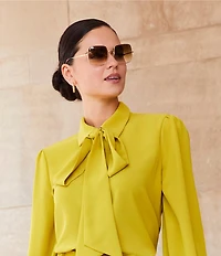 Ray-Ban RB1971 Oversized Rectangle Sunglasses