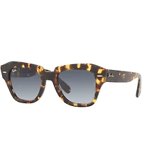 Ray-Ban Unisex State Street 52mm Havana Square Sunglasses