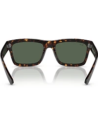 Ray-Ban Unisex Warren 54mm Havana Square Sunglasses