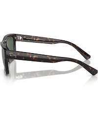 Ray-Ban Unisex Warren 54mm Havana Square Sunglasses