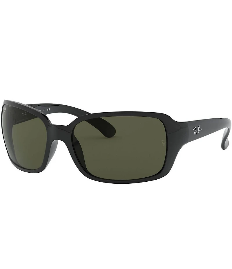 Ray-Ban Women's 0RB4068 60mm Havana Rectangle Sunglasses