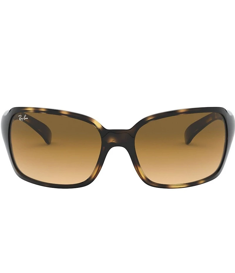 Ray-Ban Women's 0RB4068 60mm Havana Square Wrap Sunglasses