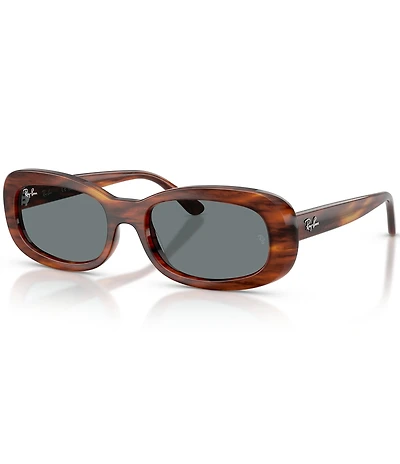 Ray-Ban Women's RB2221 56mm Rectangle Sunglasses