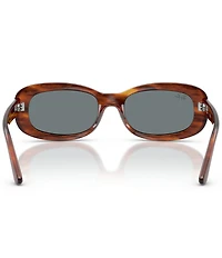 Ray-Ban Women's RB2221 56mm Rectangle Sunglasses