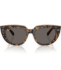 Ray-Ban Women's RB2286 Doreen 52mm Transparent Havana Square Sunglasses