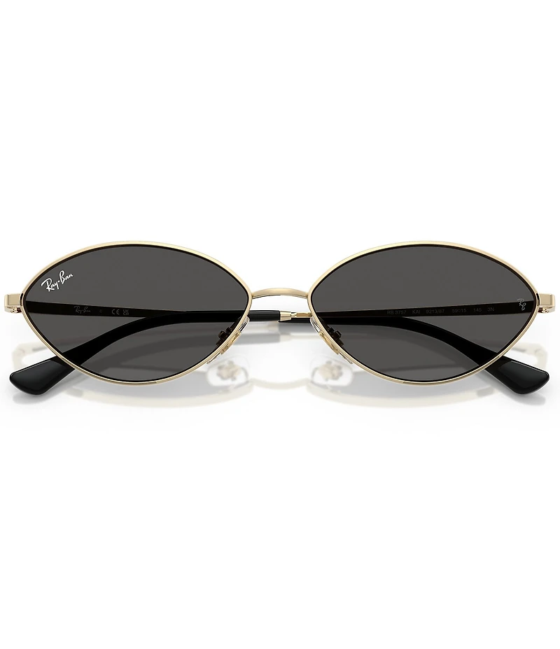 Ray-Ban Women's RB3757 Kai 56mm Oval Sunglasses