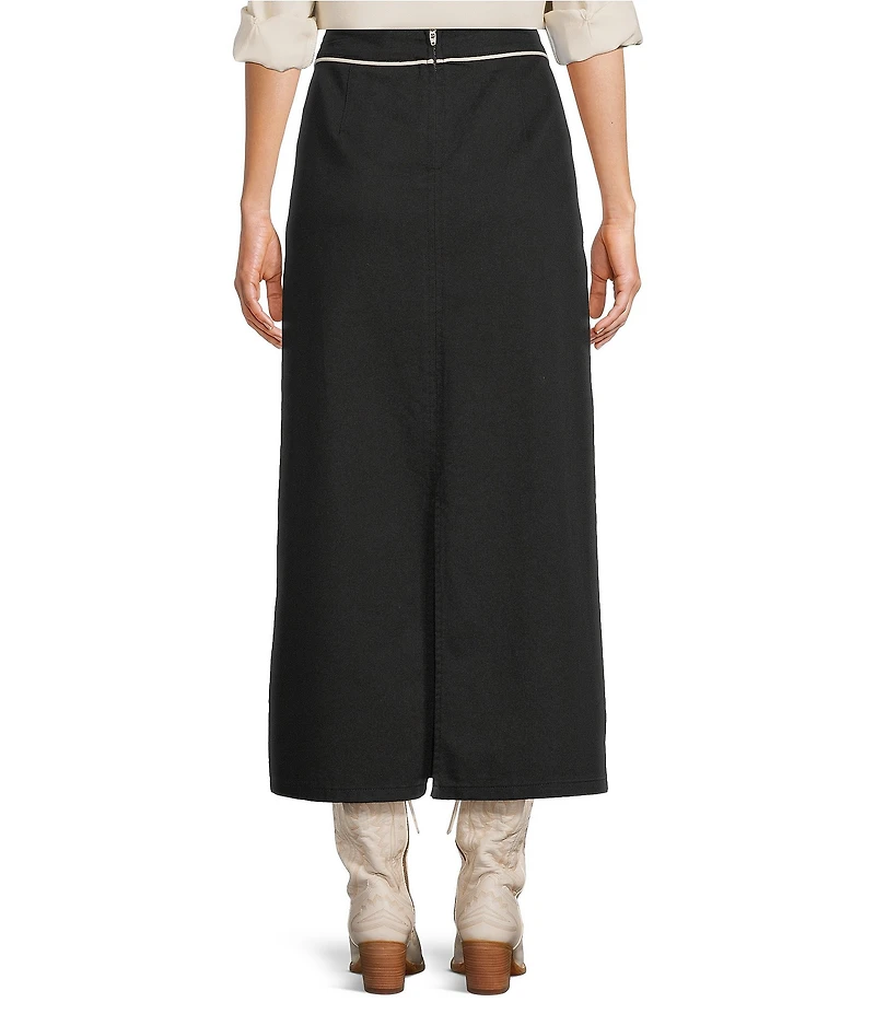Reba Bailey Maxi A-Line Skirt