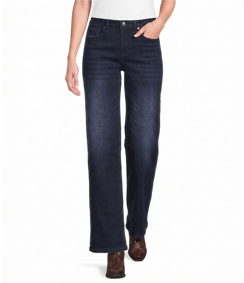 Reba Dark Wash Denim Jeans