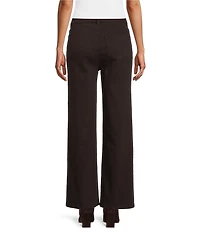 Reba Delaney Stretch Denim Wide Leg Jeans