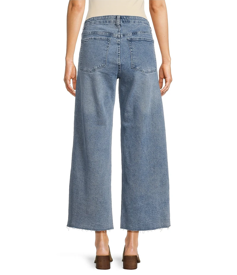 Reba Mcalester Wide-Leg Cropped Jeans