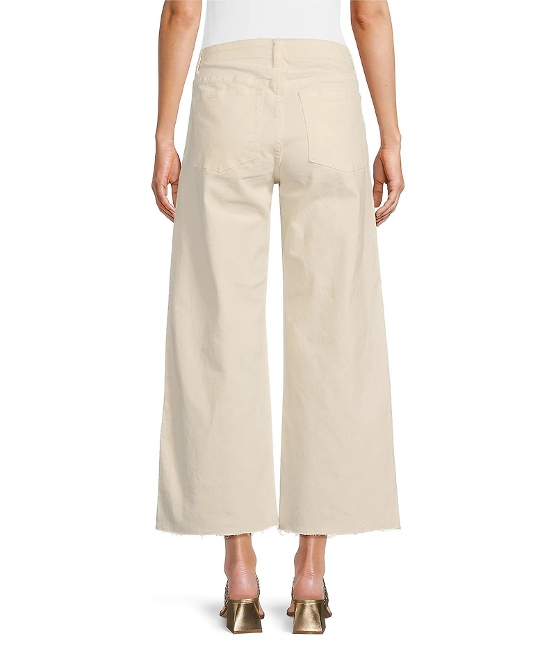 Reba Mcalester Wide-Leg Cropped Jeans