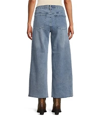 Reba Mcalester Wide-Leg Cropped Jeans