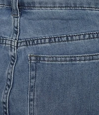 Reba Relaxed Straight Leg Distressed Denim Jeans