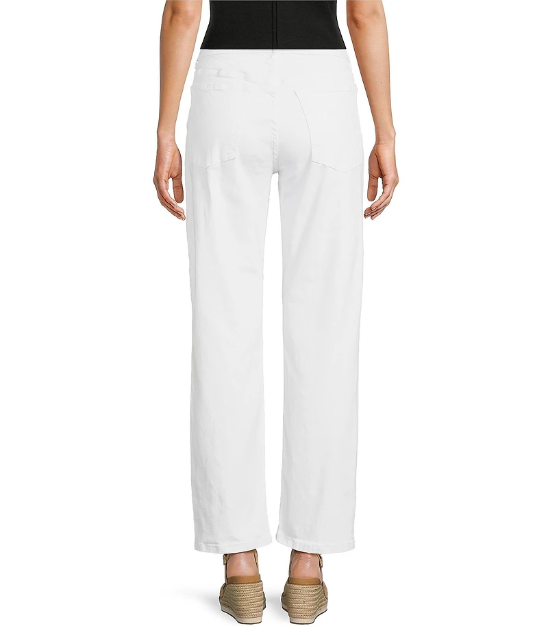 Reba Relaxed Straight Leg Distressed Denim Jeans
