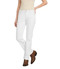 Reba Relaxed Straight Leg Distressed Denim Jeans