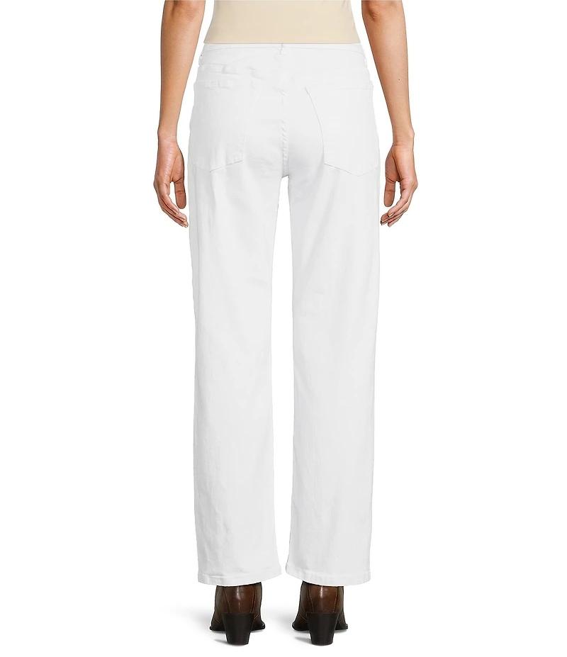 Reba Relaxed Straight Leg Distressed Denim Jeans