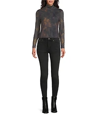 Reba Stretch Denim Straight Leg Jeans
