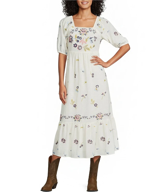 cotton voile a line dress DYED COTTON SILK VOILE WAVY TUCK A-LINE DRESS