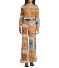 Reba Woven Voile Point Collar Long Sleeve Coordianting Shirt