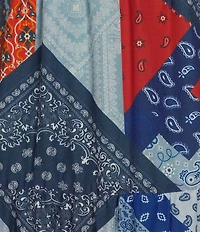 Reba Wyatt Patchwork Coordinating Tiered A-Line Skirt