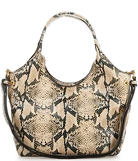 REBECCA MINKOFF Darren Carrysome Snake Embossed Shoulder Bag