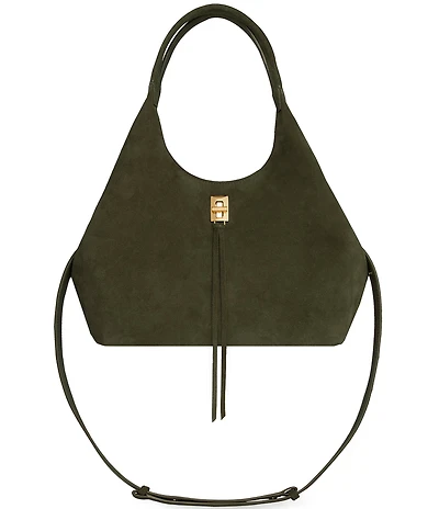 REBECCA MINKOFF Darren Carrysome Suede Tote Bag