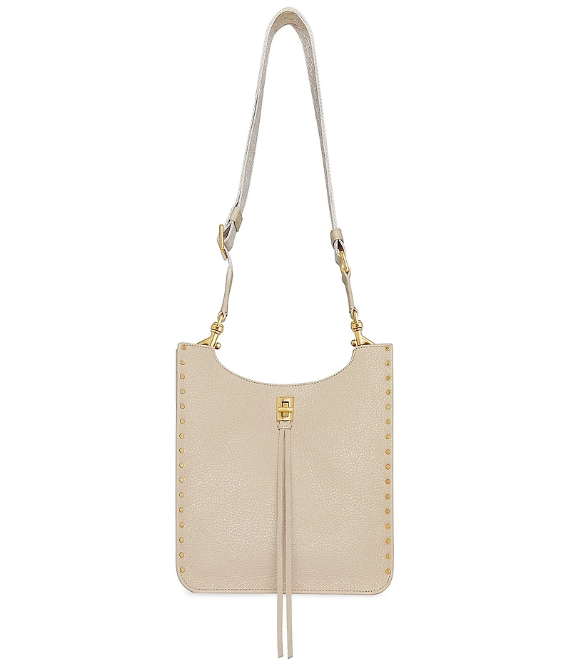 REBECCA MINKOFF Darren Medium Feed Gold Hardware Crossbody Bag