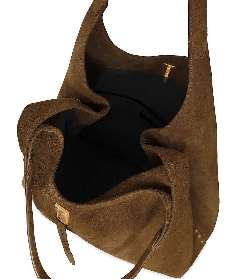 REBECCA MINKOFF Darren Signature Carryall Slouchy Hobo Tote Bag