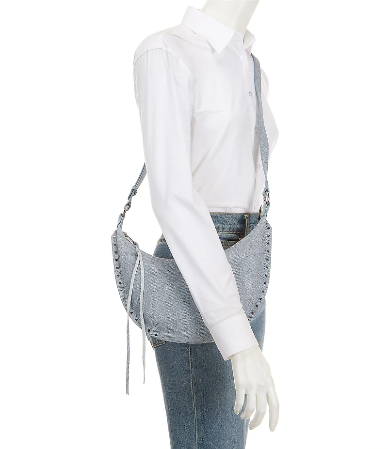 REBECCA MINKOFF Darren Small Crescent Crossbody Bag