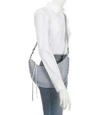 REBECCA MINKOFF Darren Small Crescent Crossbody Bag
