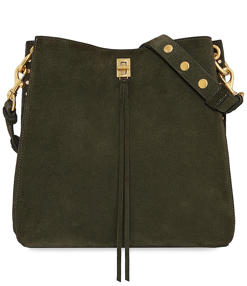 REBECCA MINKOFF Darren Suede Crossbody Bag