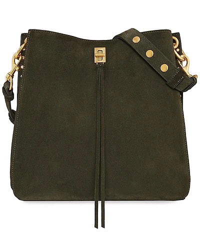 REBECCA MINKOFF Darren Suede Crossbody Bag