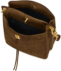 REBECCA MINKOFF Darren Suede Crossbody Bag