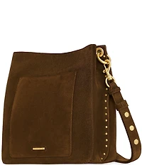REBECCA MINKOFF Darren Suede Crossbody Bag