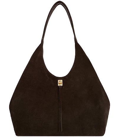 REBECCA MINKOFF Darren Suede Signature Carryall Bag