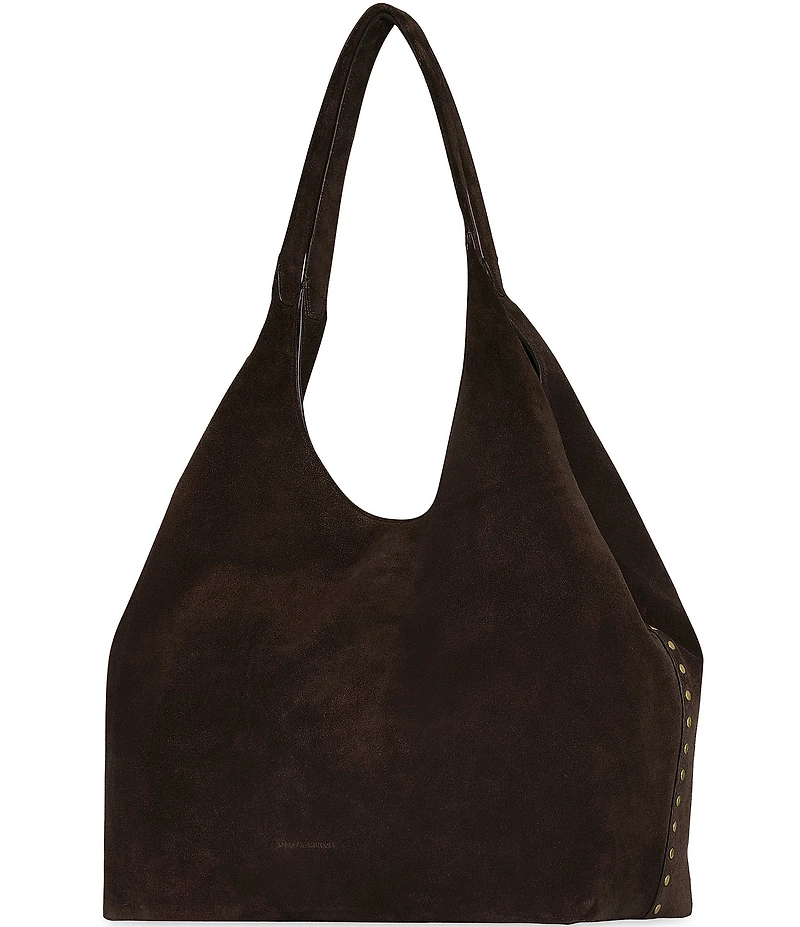 REBECCA MINKOFF Darren Suede Signature Carryall Bag