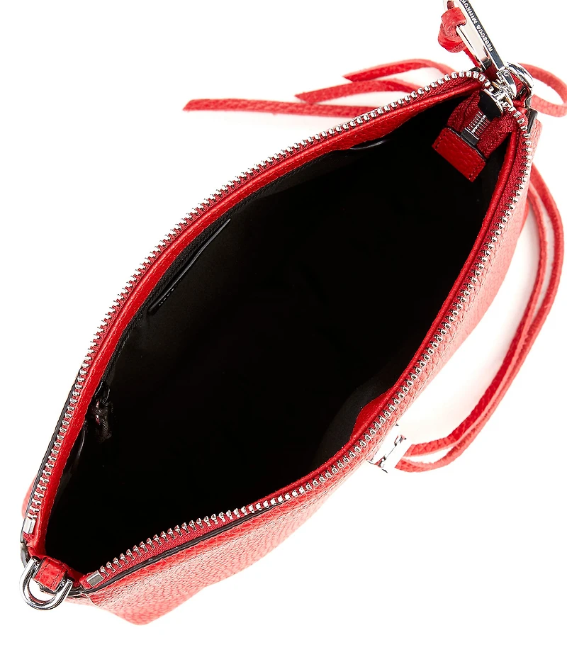 REBECCA MINKOFF Darren Top Zip Turnlock Crossbody Bag